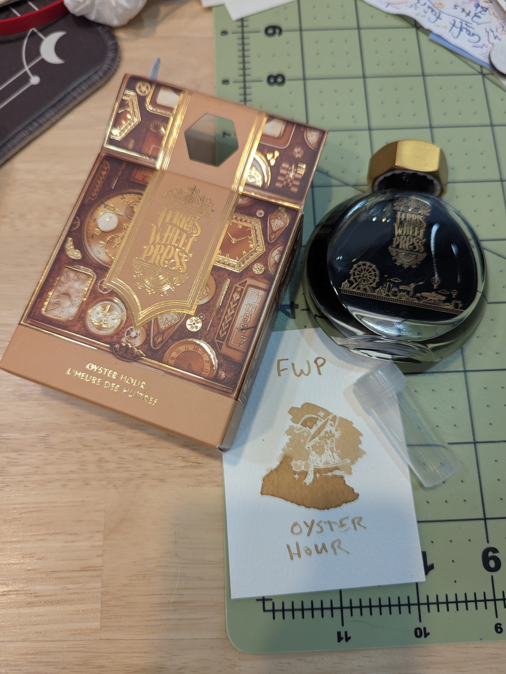 Ferris Was Press Oyster Hour Ink 4ml Sample